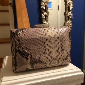 💥Super Cool💥Cole Haan mini python leather clutch